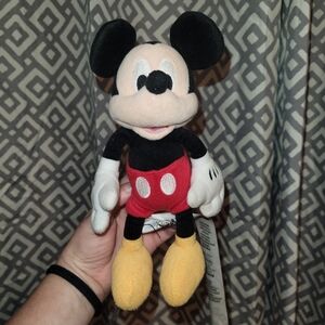 Disney Mickey Mouse Plush Toy - Black, Red, Yellow